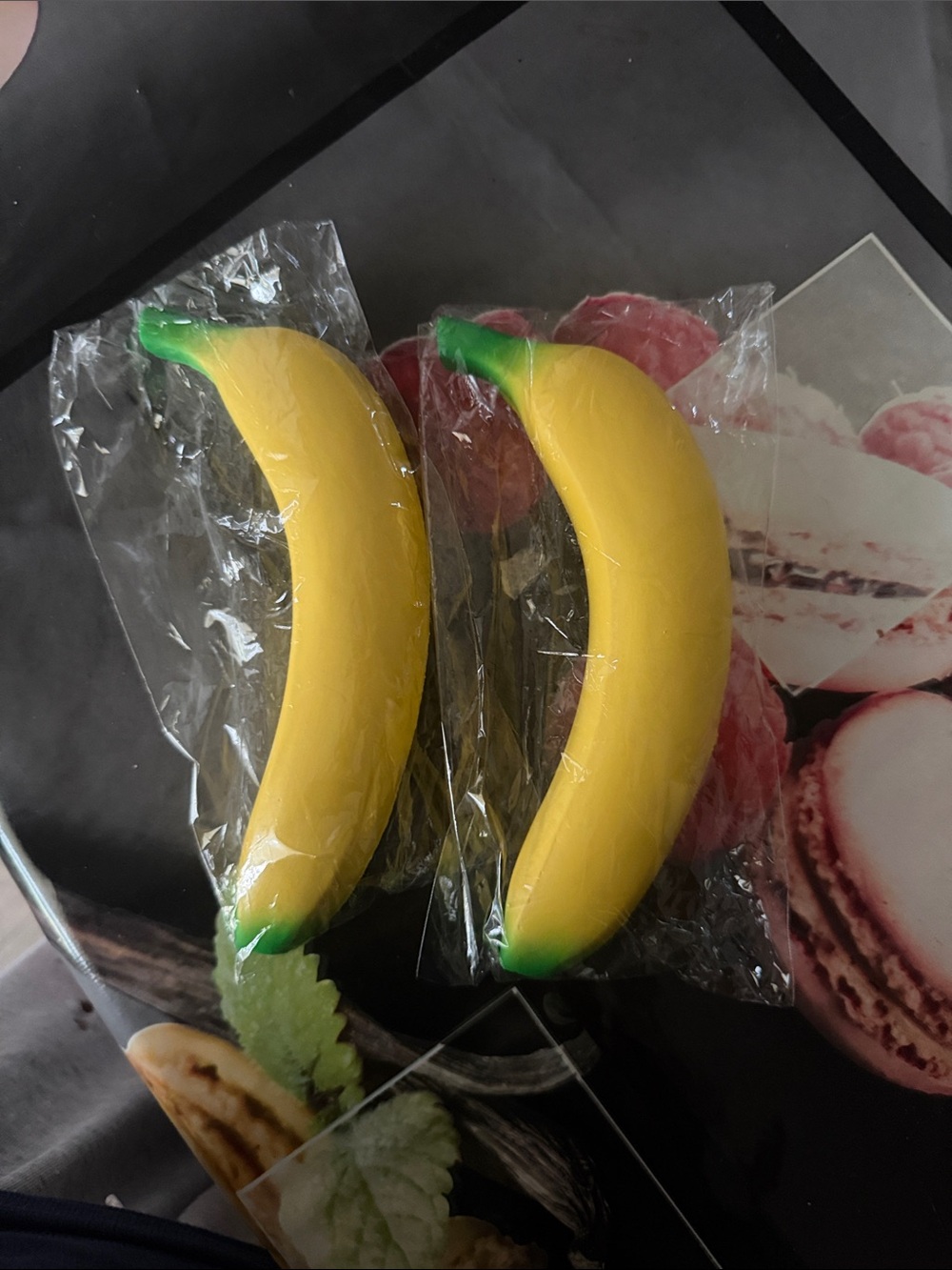 Yellow Banana Stress Toys - Set of 2